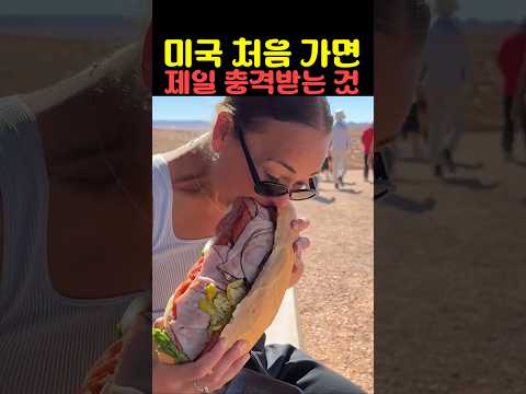 미국 처음 가면 제일 충격받는 것
