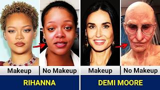 Shocking! Hollywood Celebrities Without Makeup 😱