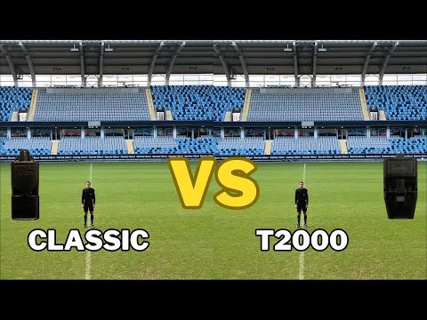 Fox 40 Classic vs Acme Tornado T2000 - Whistle signals & dB comparision