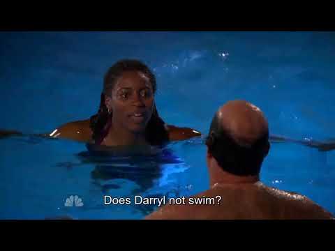 Does Daryl not swim? That's racist! - The Office
