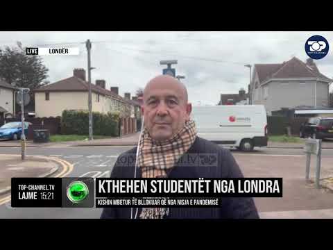 Kthehen studentët nga Londra/ Kishin mbetur të bllokuar që nga nisja e pandemisë