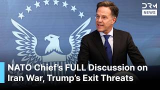 FULL DISCUSSION: NATO Chief Rutte on Trump's Threats to Exit, Iran War & Hormuz Security | AC1G
