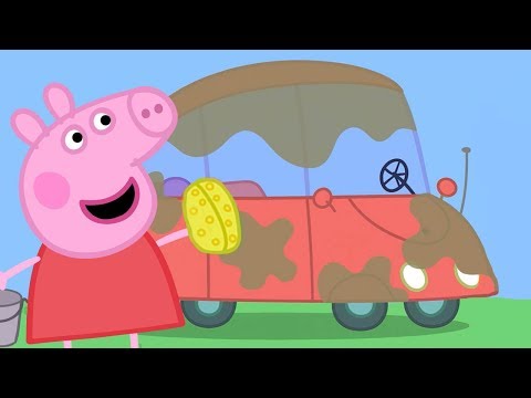 Capa de Peppa Pig - Novos veículos - Carros, Trens e Aviões