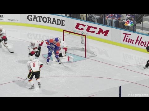 NHL 17 Gameplay - Calgary Flames vs Edmonton Oilers