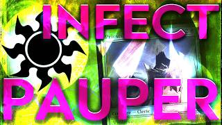 White INFECT!  Wings of Hubris tech?!  MTG PAUPER  |  Magic the Gathering