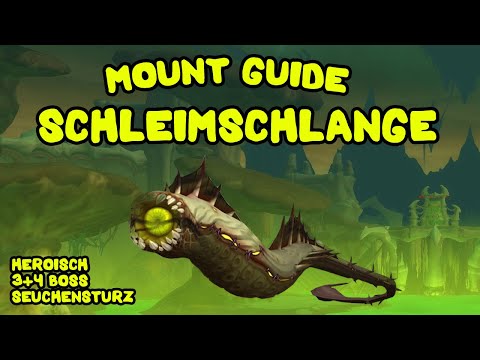 Slime Serpent Secret Mount Guide | Solo Druid PoV | Plaguefall Heroic | German (Deutsch)