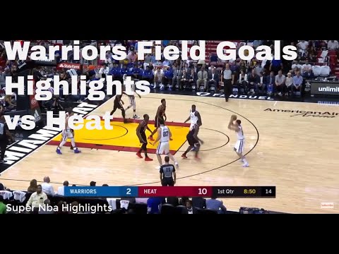 Warriors vs Heat  - Warriors Field Goals Highlights - Heat Loss| Dec. 3, 2017|2017-2018 Season