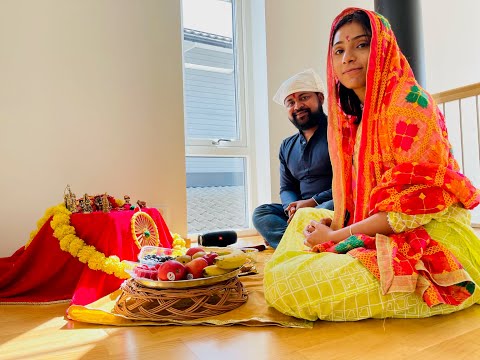 Moving to our new house | Griha Pravesh puja - out of India