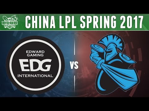 Highlights: LPL Spring 2017 - EDG vs NB - Full Series *Swift Baron Steal*