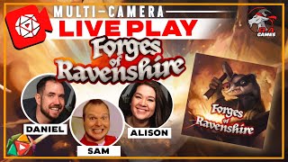 Forges of Ravenshire Playthrough LIVE with Designer Sam Stockton