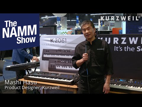 NAMM 2025 커즈와일 K2061·K2088 소개 — 제품 디자이너 Mashi Hasu가 말하는 K2000의 계승