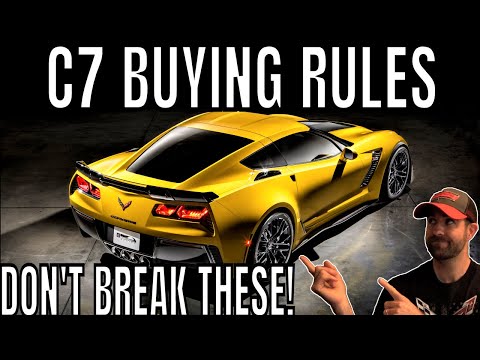 5 TIPS & RULES For Buying A Chevy C7 Corvette