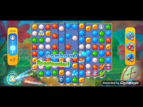 Fishdom Hard level 2433. NOboosters