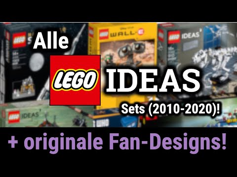 Alle LEGO Ideas Sets + FAN Designs (2010-2020) im Vergleich! |