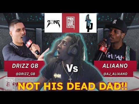 DRIZZGB Vs ALIAANO | PenGame Rap Battle 2023 (REACTION)