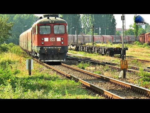 LDE2100 60-1703-7 & Marfar DB Cargo Freight Train  in Oradea Est Triaj - 05 June 2018