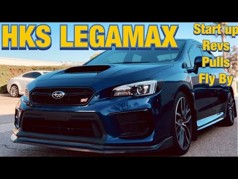 HKS LEGAMAX STI CATBACK EXHAUST (Audio Only)