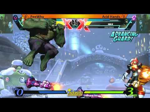 PeeWhy vs Acid Hands - UMvC3 Singles - VSB Underdogs