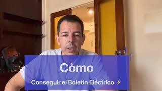 📑BOLETIN ELECTRICO: Qué es, Cuándo se necesita y PRECIO. (BRIE o MTD)
