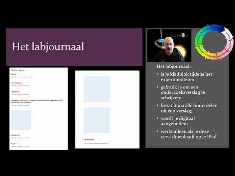 Natuurkunde Lumion kennisclip 01b - Werken met de module: Het labjournaal
