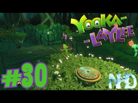 Let's Play Yooka-Laylee (pt30) Moodymaze Marsh - Pumping Plant