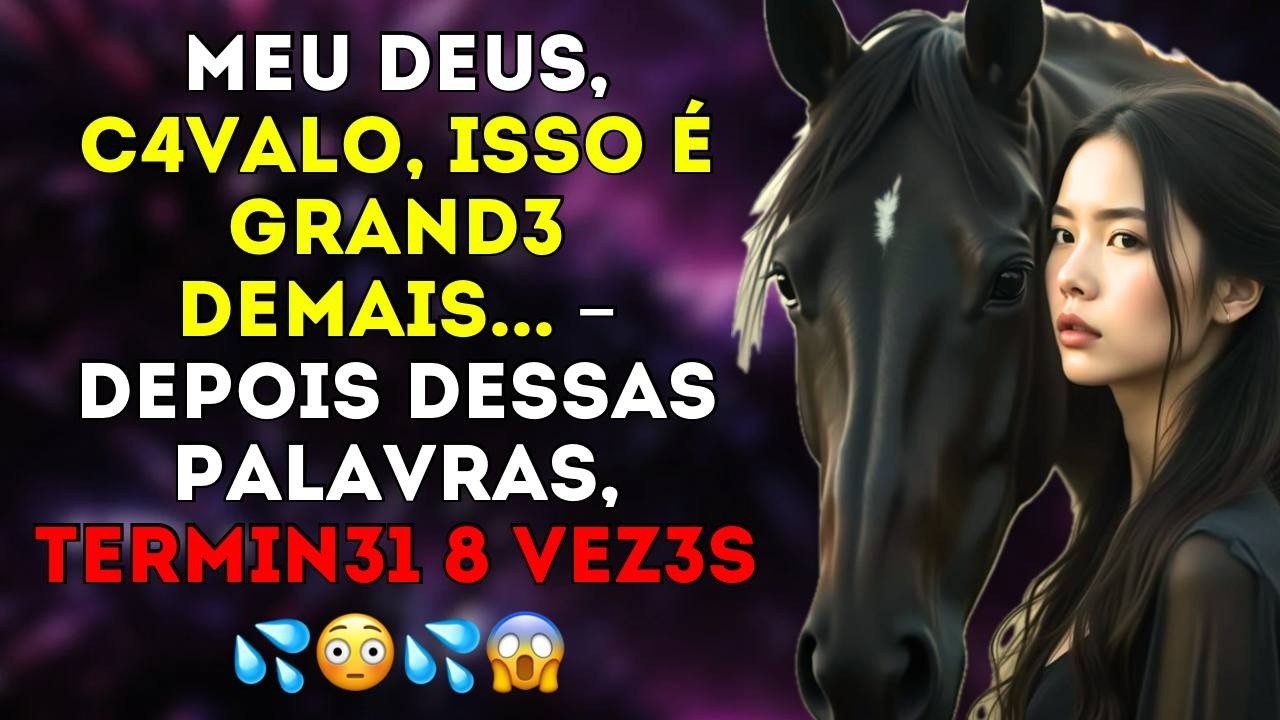 Ai, cavalo, tá indo muito fundo! Eu tô sentindo tudo...
