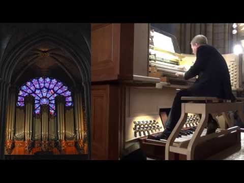 Johann Vexo aux Grandes Orgues Notre-Dame-de-Paris:  Interlude improvisé