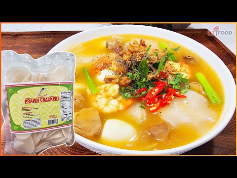 🔥Bánh Phồng Tôm Nấu Tôm Tendência Quente 🔥- Không Cần Hầm Xương, Nhanh Gọn Lẹ | Món Ngon Mà Không Tốn Công
