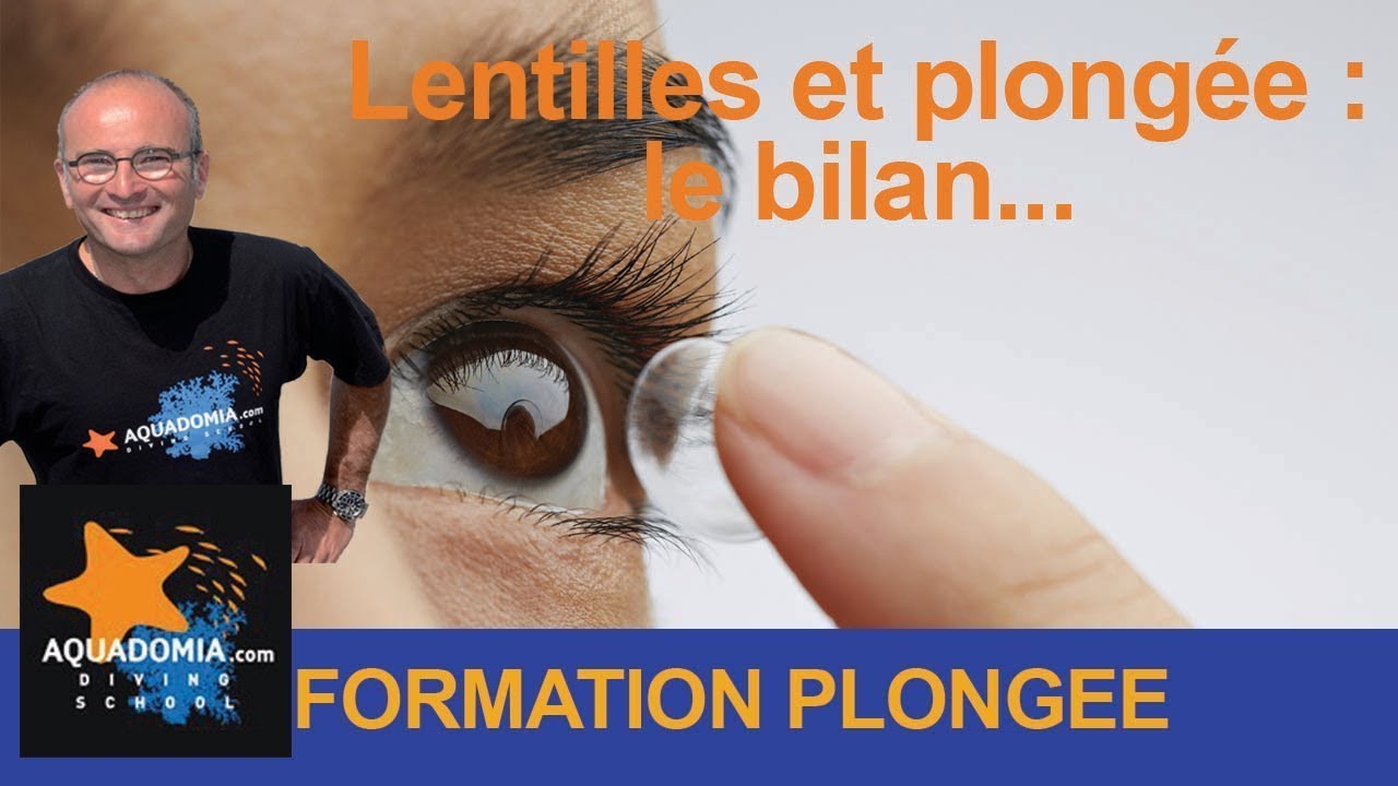 Lentilles et vision en plongée sous-marine