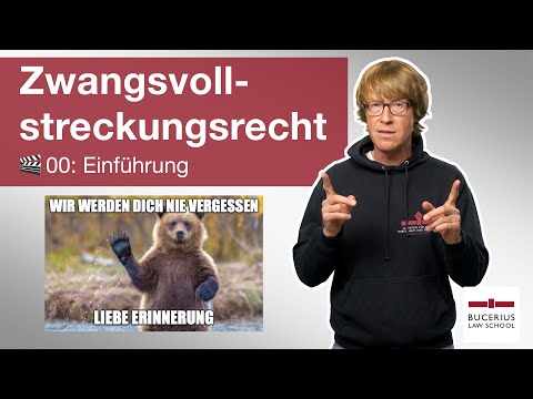 🟥 Einführung | 🎬 00 | ZPO-Zwangsvollstreckungsrecht
