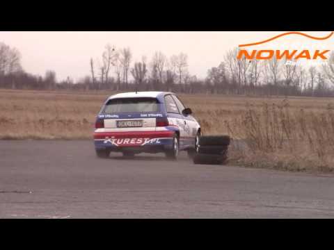 Time4rally.pl Cup 2017 - I Runda - Marcin Nowak / Małgorzata Misiura - Opel Astra GSi
