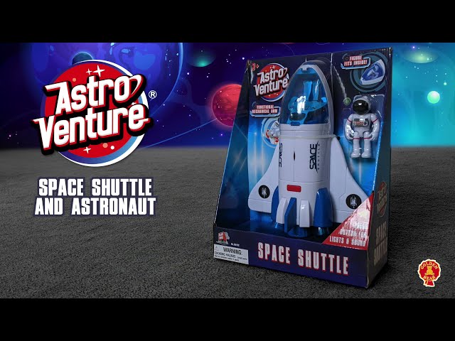 Vídeo relacionado con Siairo Space Shuttle Misil Juguetes para Niños, Juguetes Espaciales para Niños Niñas Juguetes Educativos Ciencia Figuras de Astronautas (Azul)