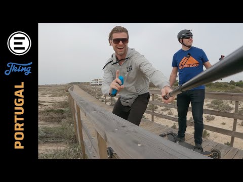 I met somebody with another Esk8 in Algarve, Portugal