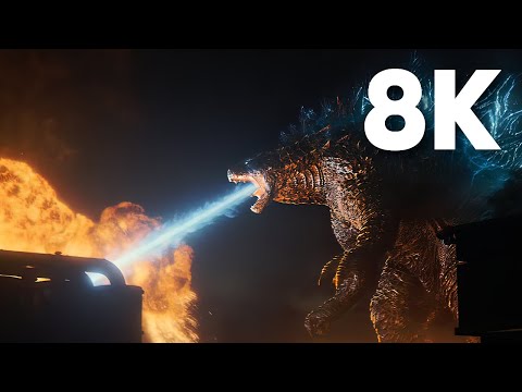 Godzilla Attacks Pensacola | Godzilla vs. Kong (2021) [8K Upscale]