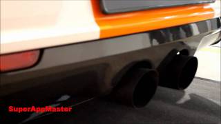 VW Golf R322 Tuning Exhaust Sound Open/Closed