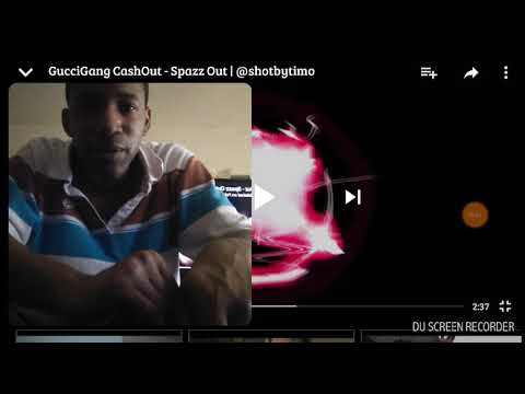 Gucci gang cash out spazz out reaction