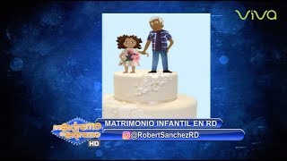 Robert Sánchez comenta sobre el matrimonio infantil en República Dominicana