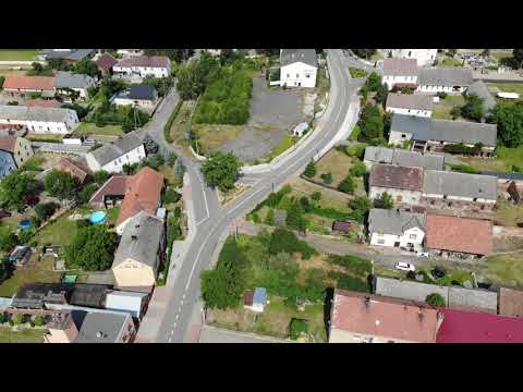 Lubrza - powiat prudnicki - przelot drona