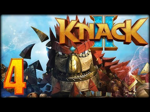 Knack 2 playthrough pt4 - Invading the Goblins/the First Treasure