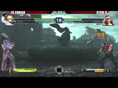 KOF13 Top 16 FC NYChrisG vs Steve H - FR XV - Road to Evo 2012