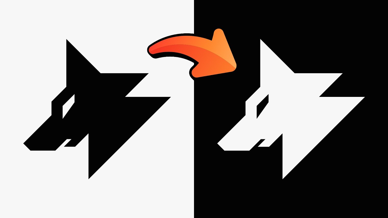 This logo looks fine… until you reverse it in Illustrator