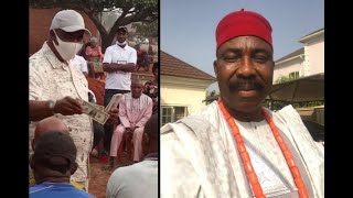 Video of  USA-based Edo Prince Dennis Abuda spraying dollars before he was kidnapped and murdered