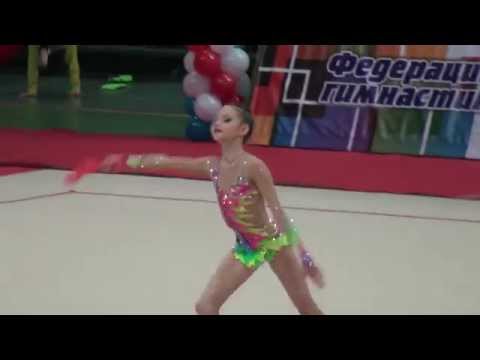 Кутлаева Юлия, 2003, булавы, Первенство Москвы, май, 2015.