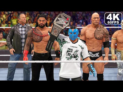 WWE 2K23 MyRise All Cutscenes Movie 4K 60FPS