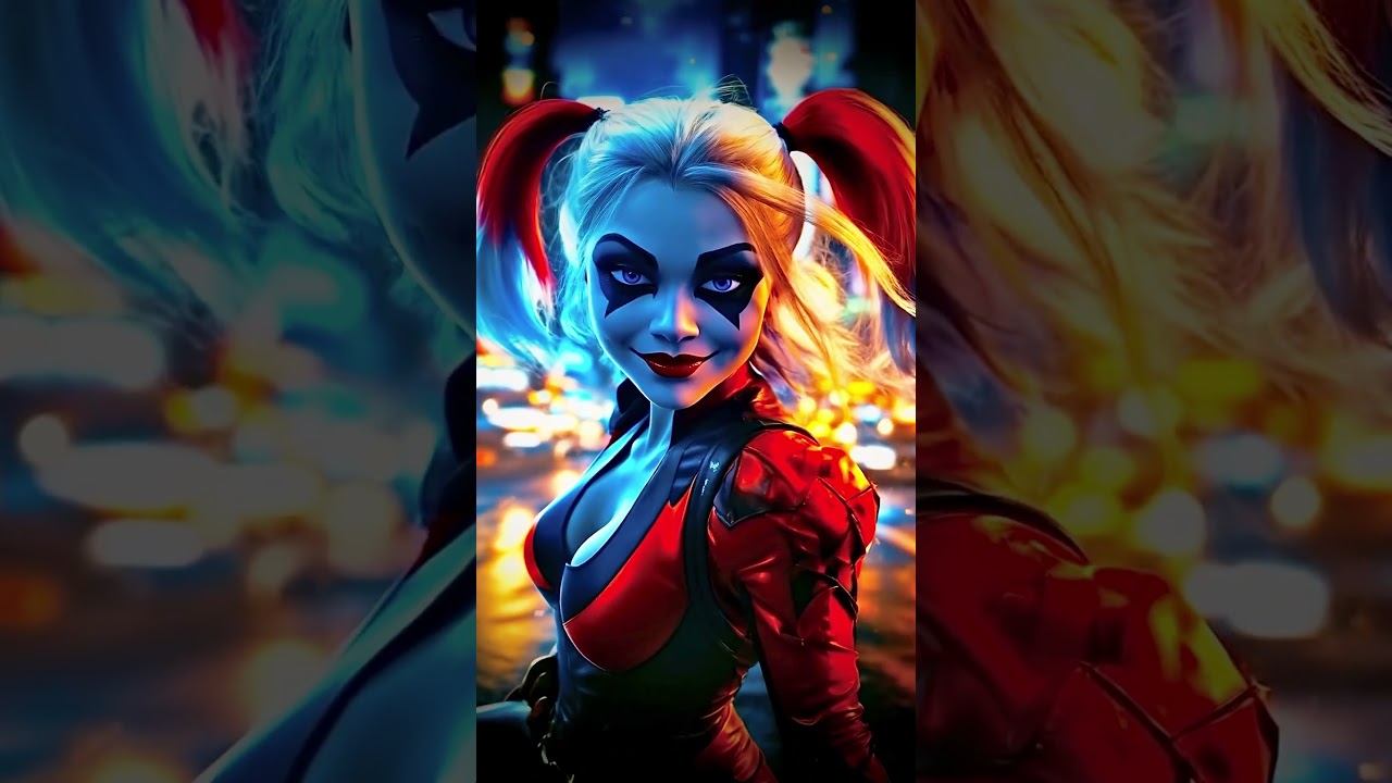 Harley Quinn Live Wallpaper #digitalart #ai #livewallpaper #fyp #dccomics