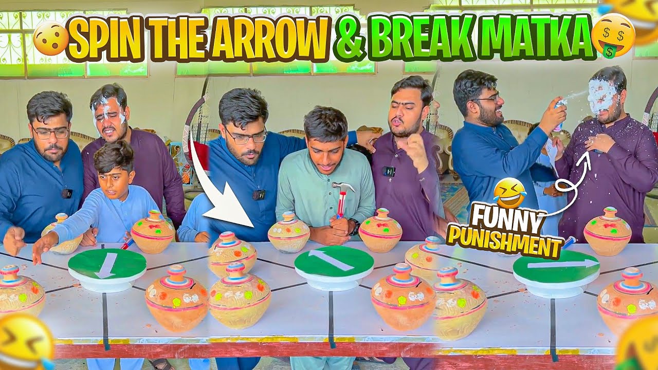Breaking Matka Funny Spin Arrow Challenge