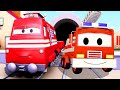 Troy Si Kereta Franck Si Truk Pemadam Truk Kartun Untuk Anak Anak L Indonesian Cartoons