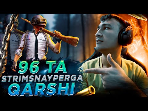 94TA STRIMSNAYPERLARGA QARSHI BIR O'ZIM JUDA QIYIN EKAN | PUBG MOBILE