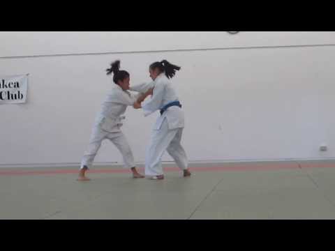 Hilo Judo Tournament, August 2013 (LiAnn 1st match)