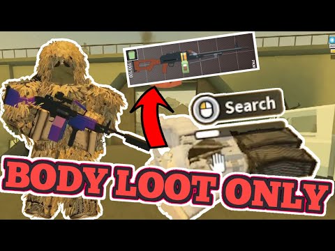 BODY LOOT ONLY CHALLENGE IN THE DRYING EVENT Roblox Apocalypse Rising 2